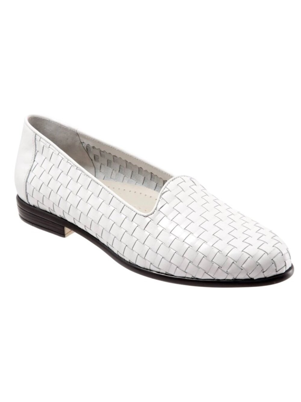 Trotters Liz Woven Leather Loafers